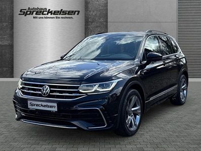 Usata VW Tiguan R-line 150 CV (110 kW) 2020 Nero SUV
