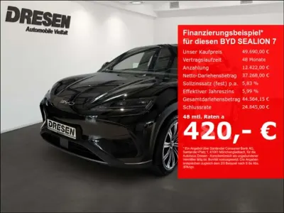 Neu BYD Sealion 7 Design 389 kW (530 PS) 2026 Obsidian black SUV