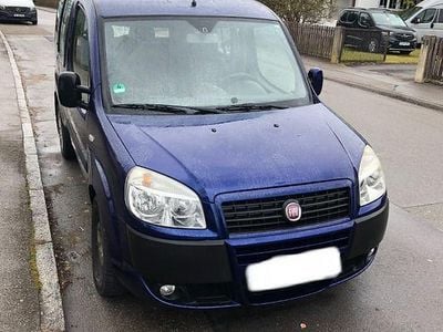 Gebraucht Fiat Doblò 120 PS (88 kW) 2008 Blau Van / Kleinbus