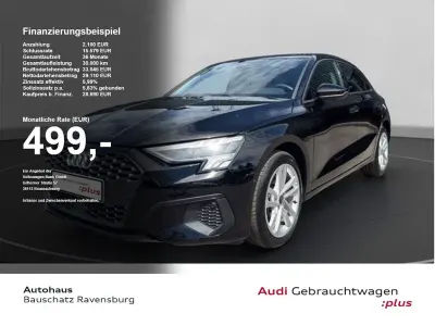 Gebraucht Audi A3 Sport 150 PS (110 kW) 2023 Brillantschwarz Limousine