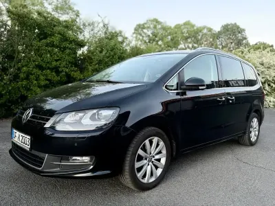 Gebraucht VW Sharan Highline 150 PS (110 kW) 2016 Schwarz Van / Kleinbus