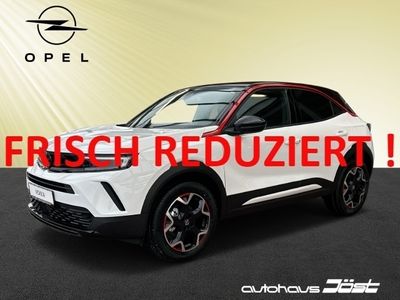 gebraucht Opel Mokka GS Line 1.2 AUTOMATIK Motorhaube schwarz