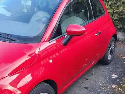 Gebraucht Fiat 500 69 PS (50 kW) 2009 Rot Cabrio