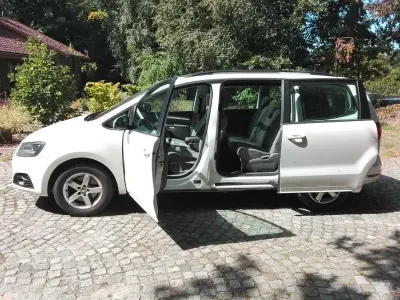 Gebraucht Seat Alhambra Ecomotive 140 PS (102 kW) 2013 Weiß Van / Kleinbus