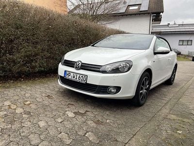 Gebraucht VW Golf Cabriolet LOUNGE 150 PS (110 kW) 2015 Weiß Cabrio