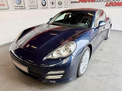 Gebraucht Porsche Panamera 4S 400 PS (294 kW) 2012 Dunkelblau (metallic) Limousine