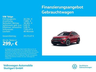 Gebraucht VW Taigo R-line 150 PS (110 kW) 2025 Rot SUV