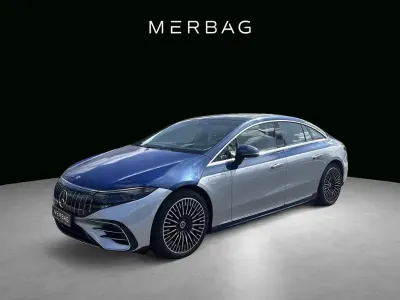 Gebraucht Mercedes EQS580 Electric Art 384 kW (523 PS) 2023 Silber Limousine