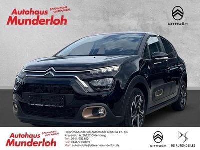 Gebraucht Citroën C3 PureTech 82 PS (60 kW) 2023 Schwarz Kleinwagen