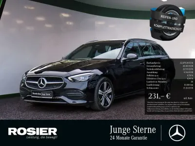 Gebraucht Mercedes C200 Avantgarde 163 PS (119 kW) 2024 Schwarz Kombi
