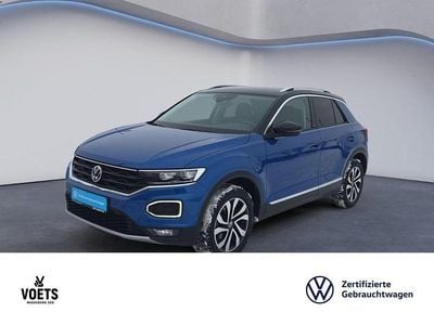 Blau Gebraucht 2021 VW T-Roc Active SUV | 22.480 € (Guter Preis)