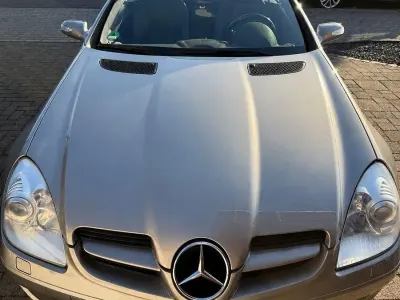 Gebraucht Mercedes SLK200 163 PS (119 kW) 2005 Silber Cabrio