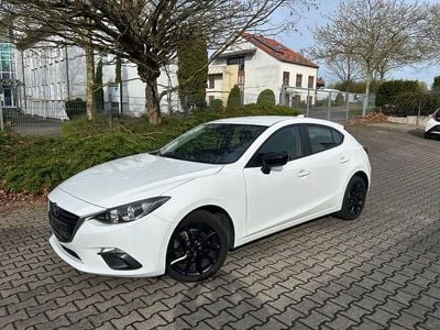 Gebraucht Mazda 3 Prime-Line 101 PS (74 kW) 2016 Weiß Limousine