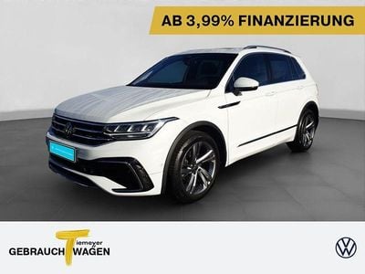 Weiß Gebraucht 2023 VW Tiguan R-line SUV | 33.690 € (Superpreis)