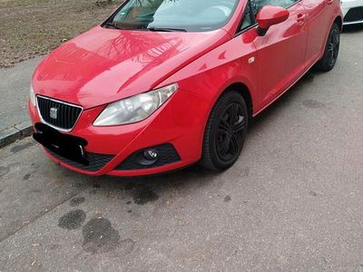 Gebraucht Seat Ibiza 86 PS (63 kW) 2008 Rot Kleinwagen