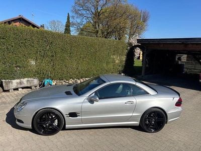 Second-hand Mercedes SL55 AMG AMG 500 CP (367 kW) 2003 Argintiu Cabrio