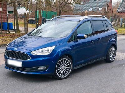 Usata Ford Grand C-Max 150 CV (110 kW) 2017 Blu Monovolume