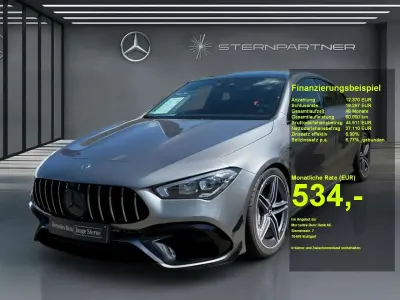 Gebraucht Mercedes CLA45 AMG AMG 387 PS (284 kW) 2022 Metalliclack mountaingrau Coupé