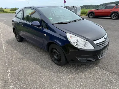 Gebraucht Opel Corsa 60 PS (44 kW) 2008 Blau Kleinwagen