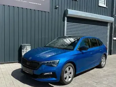 Brugt Skoda Scala Style 150 HK (110 kW) 2019 Blå Hatchback