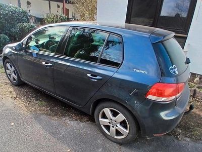 Usata VW Golf VI 105 CV (77 kW) 2010 Blu Utilitaria