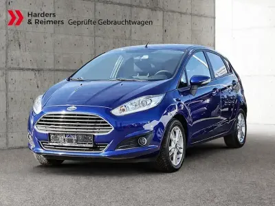 Brugt Ford Fiesta Trend 101 HK (74 kW) 2015 Blå Sedan