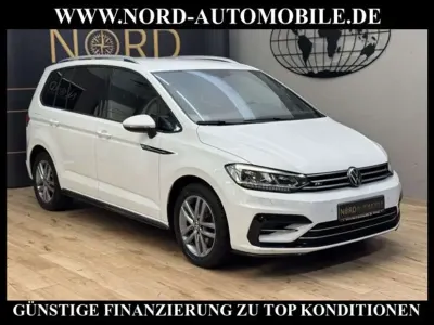 Gebraucht VW Touran R-line 150 PS (110 kW) 2021 Weiss Van / Kleinbus