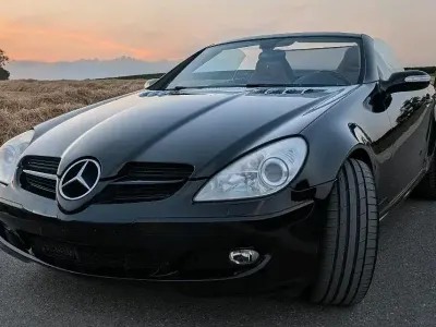 Gebraucht Mercedes SLK280 231 PS (169 kW) 2007 Schwarz Cabrio