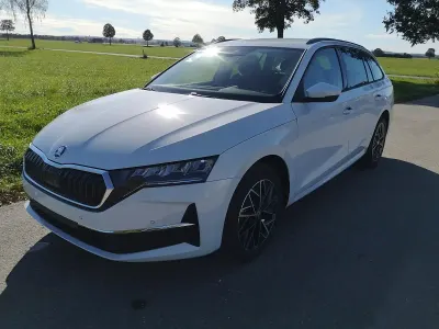 Neu Skoda Octavia Lodge 150 PS (110 kW) 2026 Moonwhite metallic Kombi