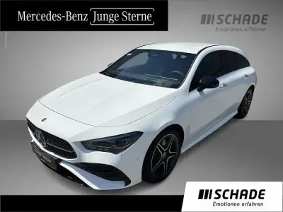 Gebraucht Mercedes CLA200 Shooting Brake AMG line Plus 163 PS (119 kW) 2025 Weiß Kombi