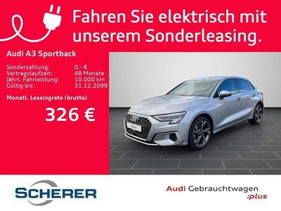 Gebraucht Audi A3 Advanced Plus 204 PS (150 kW) 2022 Florettsilber metallic Limousine