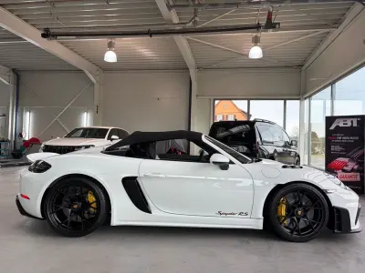 Gebraucht Porsche Boxster Spyder 500 PS (367 kW) 2025 Weiß Cabrio