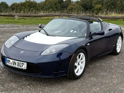 Gebraucht Tesla Roadster 185 kW (252 PS) 2012 Blau Cabrio