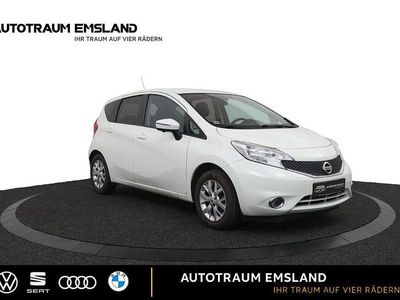 Gebraucht Nissan Note Acenta 80 PS (58 kW) 2015 Weiß Kleinwagen