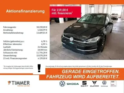 Gebraucht VW Golf VII IQ Drive 150 PS (110 kW) 2020 Schwarz Limousine