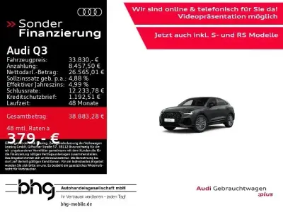 Gebraucht Audi Q3 S-Line 245 PS (180 kW) 2023 Grau SUV