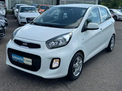 Gebraucht Kia Picanto 67 PS (49 kW) 2017 Weiß Kleinwagen