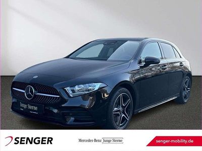 Brugt Mercedes A250 Business 218 HK (160 kW) 2022 Sort Sedan