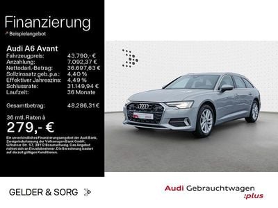 Gebraucht Audi A6 Advanced Plus 204 PS (150 kW) 2025 Florettsilber metallic Kombi