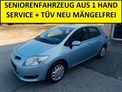 Gebraucht Toyota Auris 97 PS (71 kW) 2009 Kristallblau mica metallic Kleinwagen