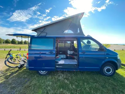 Gebraucht VW Caravelle 130 PS (95 kW) 2009 Blau Van