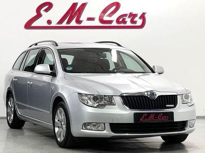 Gebraucht Skoda Superb GreenLine 105 PS (77 kW) 2013 Silber Kombi