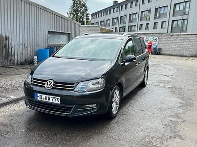 Gebraucht VW Sharan 140 PS (102 kW) 2013 Schwarz Van / Kleinbus
