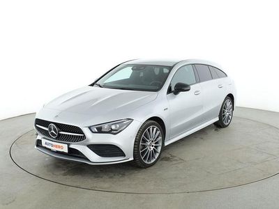 Gebraucht Mercedes CLA250e Shooting Brake AMG line 102 PS (75 kW) 2021 Silber Kombi
