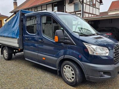 Second-hand Ford Transit 170 CP (125 kW) 2018 Albastru Berlinǎ