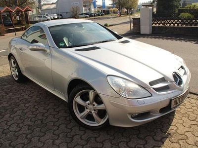Gebraucht Mercedes SLK200 163 PS (119 kW) 2005 Iridiumsilber  metalliclack Cabrio