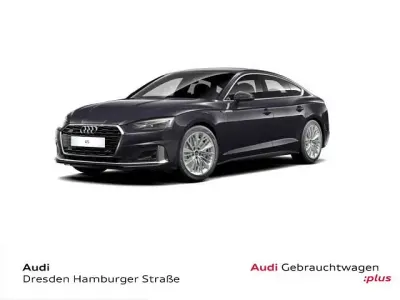 Gebraucht Audi A5 Sportback Advanced Plus 286 PS (210 kW) 2021 Mythosschwarz metallic Kleinwagen