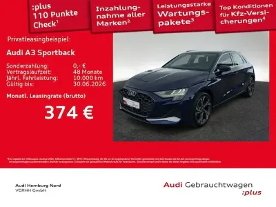 Second-hand Audi A3 Advanced Plus 116 CP (85 kW) 2025 Albastru Berlinǎ