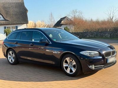 Second-hand BMW 520 184 CP (135 kW) 2011 Albastru Break