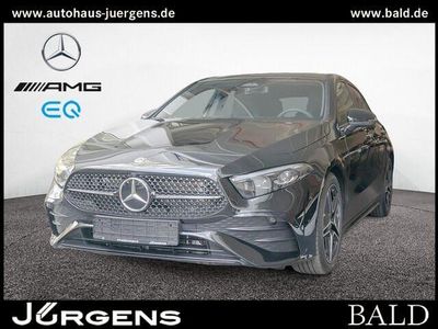 Gebraucht Mercedes A180 AMG 136 PS (100 kW) 2024 Unilack nachtschwarz Limousine